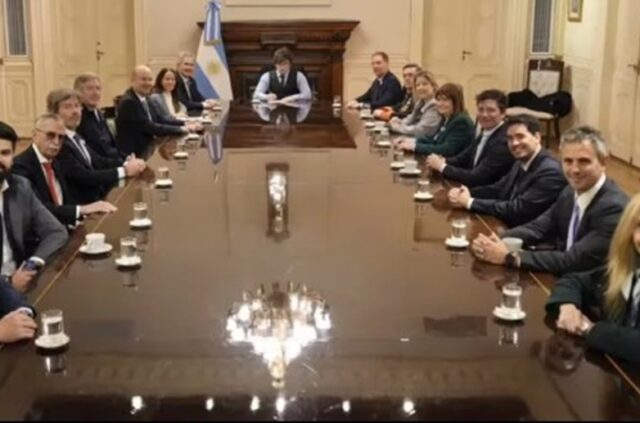 Milei volvió a la