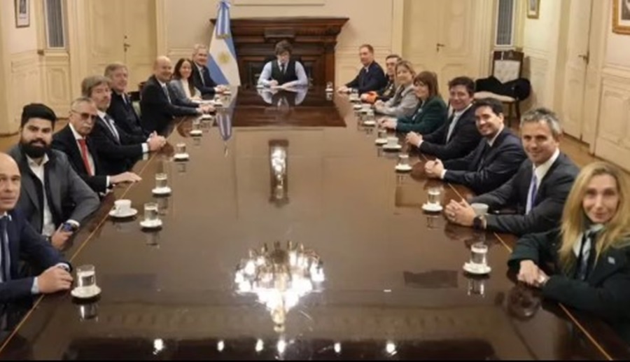 Milei volvió a la
