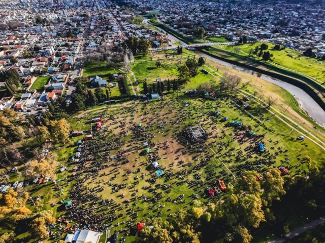 Olavarría compartió una multitudinaria