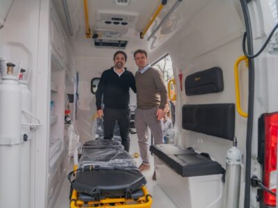 Olavarría incorporó cuatro ambulancias