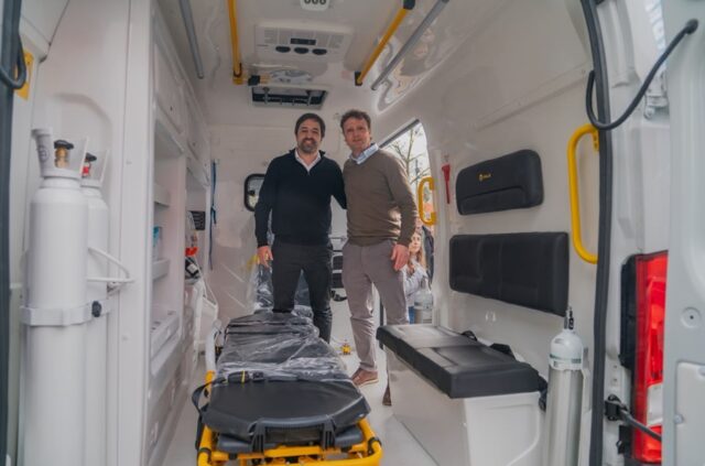 Olavarría incorporó cuatro ambulancias