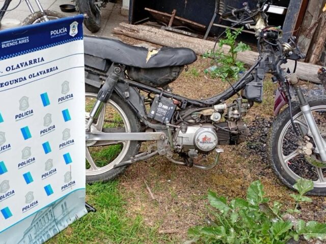 Secuestro de moto y
