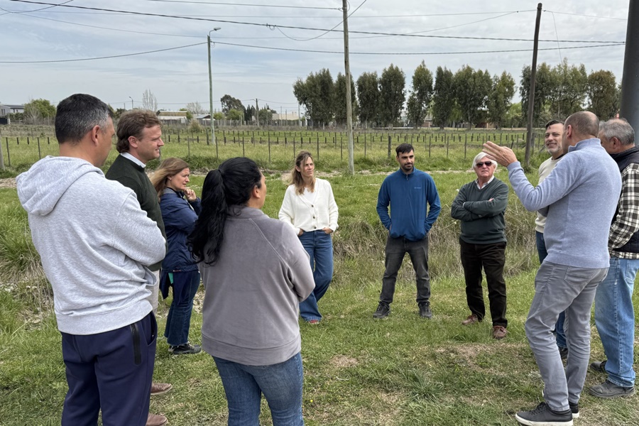 El intendente Wesner visitó