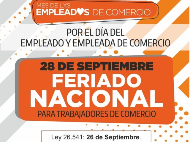 Este lunes es feriado