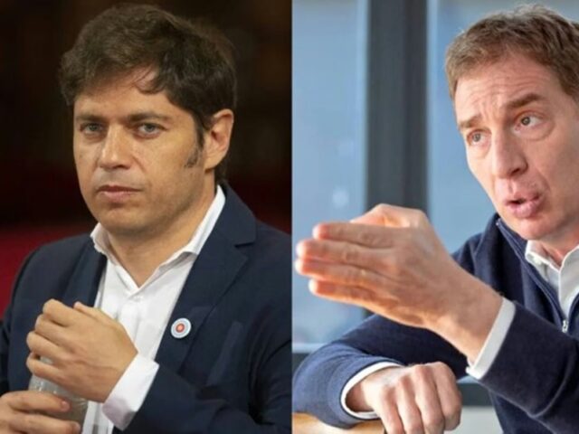 Kicillof y Santilli en