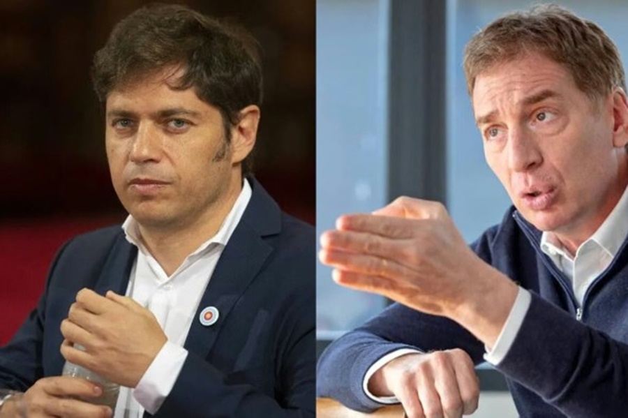 Kicillof y Santilli en