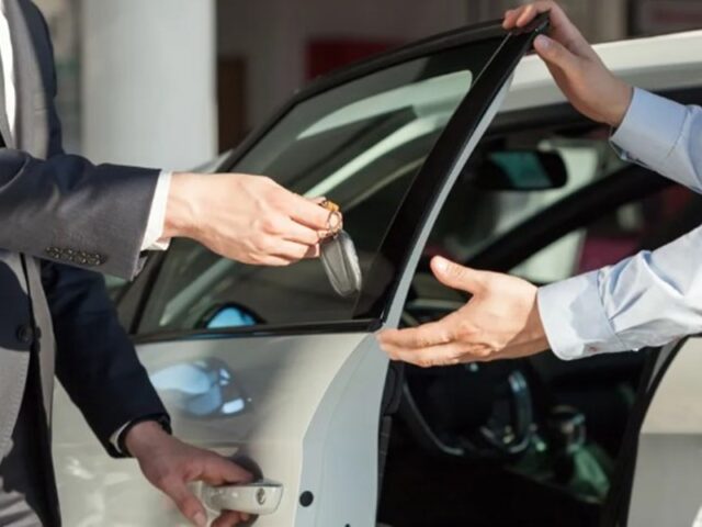 La venta de autos