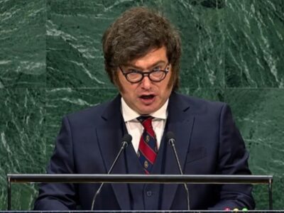Milei en la ONU