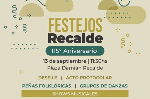 Recalde celebra su