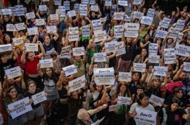 Trabajadores de FATE rechazan