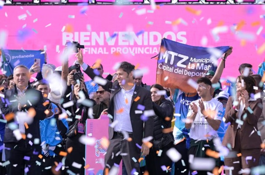 Axel Kicillof presente en