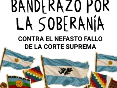 Banderazo por la soberanía
