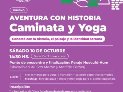 Caminata guiada y yoga