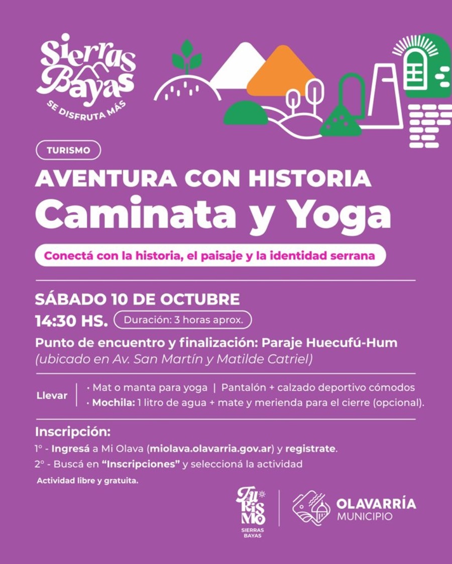 Caminata guiada y yoga
