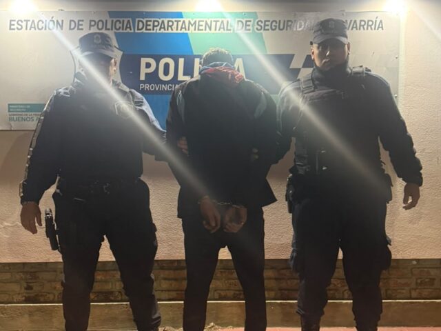 Detenido infraganti