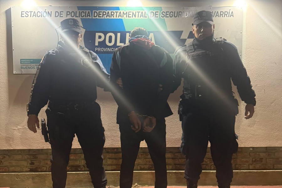 Detenido infraganti