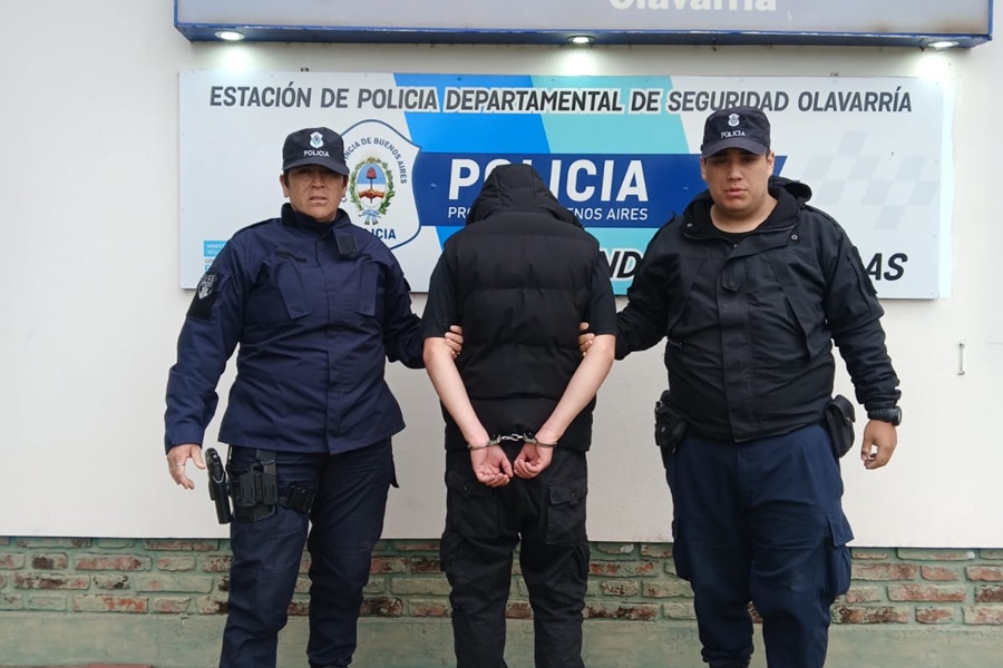 Detuvieron a un hombre