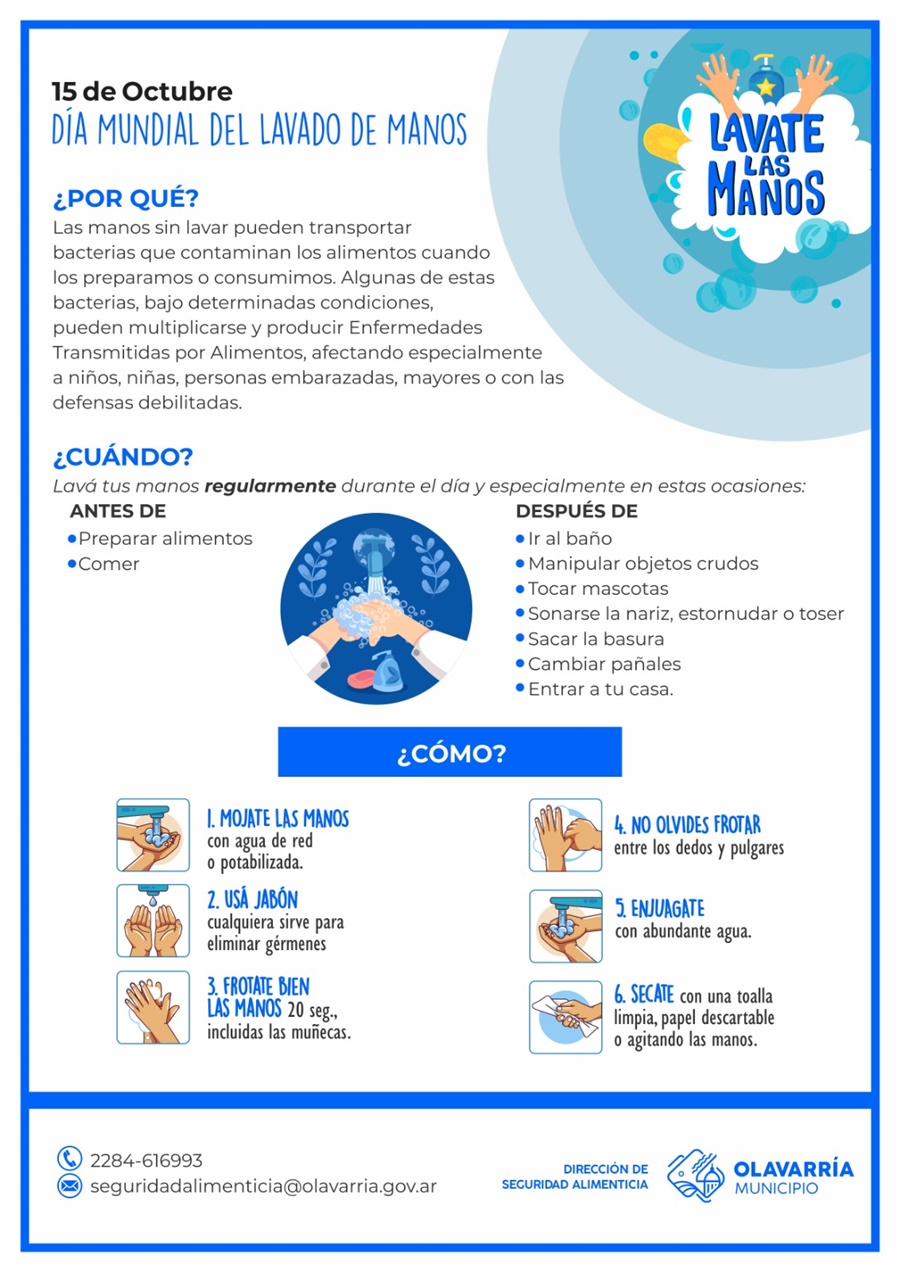 Día Mundial del Lavado