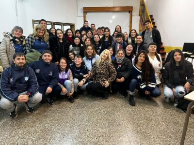 Estudiantes de distintas carreras