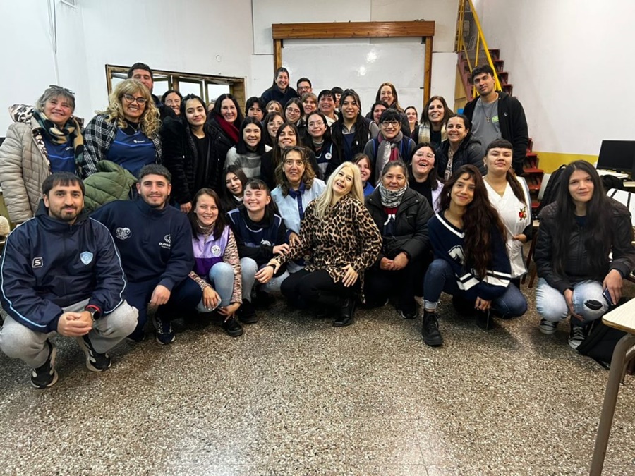 Estudiantes de distintas carreras
