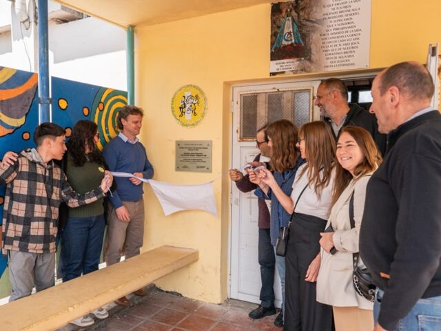Inauguraron obras en la