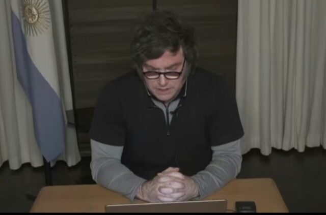 Milei planteó las elecciones