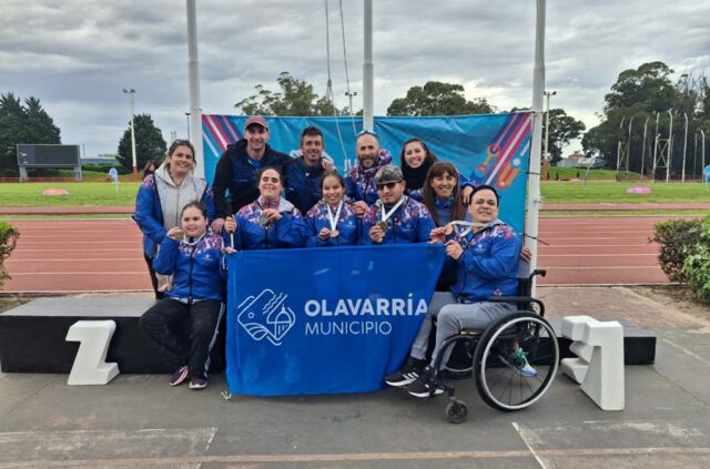 Olavarría consiguió más medallas