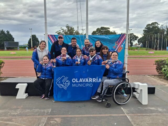 Olavarría consiguió más medallas