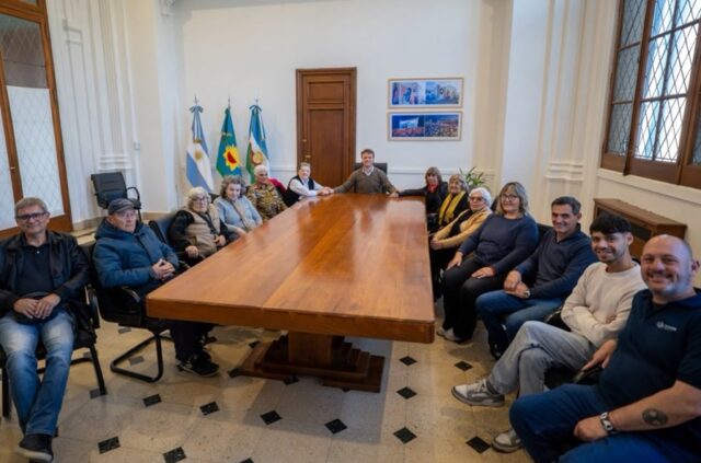Wesner recibió a referentes